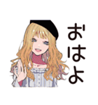 毎日使える★キュートなオンニ（個別スタンプ：2）
