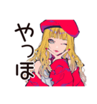毎日使える★キュートなオンニ（個別スタンプ：3）