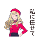 毎日使える★キュートなオンニ（個別スタンプ：6）