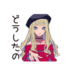 毎日使える★キュートなオンニ（個別スタンプ：7）