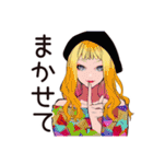 毎日使える★キュートなオンニ（個別スタンプ：17）