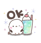 夏❤️ふわもちシマエナガ❤️シンプルver.①（個別スタンプ：6）