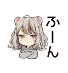 フェレットちゃんの日常スタンプ（個別スタンプ：23）