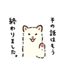 今日も柴犬が可愛い5 -白柴-（個別スタンプ：24）