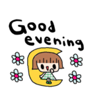 nenerin日常会話スタンプ328英語気遣い（個別スタンプ：14）