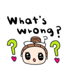 nenerin日常会話スタンプ328英語気遣い（個別スタンプ：33）
