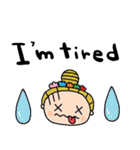 nenerin日常会話スタンプ328英語気遣い（個別スタンプ：36）