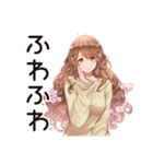 ゆるふわ★マイペース女子の日常（個別スタンプ：6）