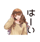 ゆるふわ★マイペース女子の日常（個別スタンプ：12）