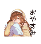 ゆるふわ★マイペース女子の日常（個別スタンプ：18）