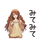 ゆるふわ★マイペース女子の日常（個別スタンプ：23）