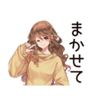 ゆるふわ★マイペース女子の日常（個別スタンプ：27）