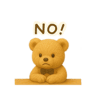 【日常会話】ふわくまのほっこり日常編（個別スタンプ：15）