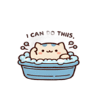 お風呂猫 できるよ,（個別スタンプ：12）