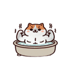 お風呂猫 できるよ,（個別スタンプ：19）