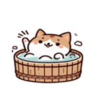 お風呂猫 できるよ,（個別スタンプ：20）