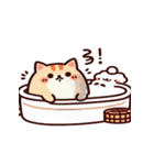 お風呂猫 できるよ,（個別スタンプ：21）