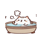 お風呂猫 ダラダラ中,（個別スタンプ：22）