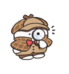 文字なし うさぎときどきにんじん11（個別スタンプ：4）