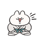文字なし うさぎときどきにんじん11（個別スタンプ：17）