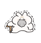 文字なし うさぎときどきにんじん11（個別スタンプ：18）