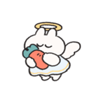 文字なし うさぎときどきにんじん11（個別スタンプ：23）