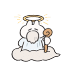 文字なし うさぎときどきにんじん11（個別スタンプ：25）