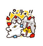 お祝いに使える！もこどりスタンプ（個別スタンプ：31）