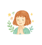 まるくやさしく（個別スタンプ：3）