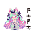 ゆめかわガールの日常♡毎日使える（個別スタンプ：35）