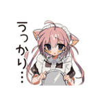 ポンコツねこみみメイド★日常（個別スタンプ：6）