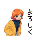 クールなお姉さんの気まぐれ優しさ（個別スタンプ：10）