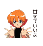 クールなお姉さんの気まぐれ優しさ（個別スタンプ：36）