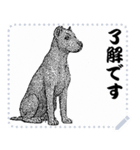 犬の メッセージ スタンプ 02（個別スタンプ：9）