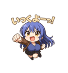 な〜ずカフェ うみ 謎のハイテンション（個別スタンプ：3）