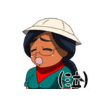 愉快な古生物学者（個別スタンプ：40）