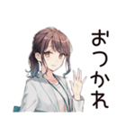 社畜ちゃんの給料日ハイテンション♡（個別スタンプ：17）