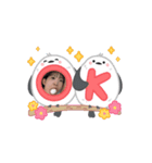 もえごんとゆめちゃんだよ（個別スタンプ：3）