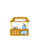 お米大好き〜おこめちゃん主役〜夏の巻（個別スタンプ：24）