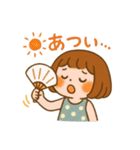 夏全開☆ひまわりガールの日常 Summer（個別スタンプ：3）