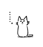白目で頑張る猫（個別スタンプ：29）