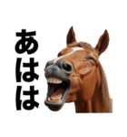 激しいウマさん☆（個別スタンプ：5）