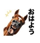 激しいウマさん☆（個別スタンプ：9）