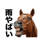 激しいウマさん☆（個別スタンプ：35）