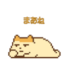 やる気ゼロねこ とろっちょのゆるスタンプ（個別スタンプ：15）