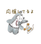 パンダとコアリクイ♢感情を伝える（個別スタンプ：17）