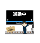 あおなみ線in臨海高速鉄道の毎日動く電車（個別スタンプ：12）