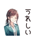 社畜ちゃんの休日満喫スタンプ（個別スタンプ：14）