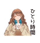 休日引きこもり★マイペース女子（個別スタンプ：5）