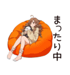 休日引きこもり★マイペース女子（個別スタンプ：13）